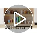 Premium Bamboo Lid Organizers for Inside Cabinet with 5 Sections