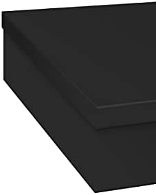 Pioneer Jumbo Scrapbook Storage Box, Black, 14.75 Inch x 13 Inch x 3.75 Inch