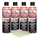 FW1 4 Pack, A High Performance Car Wax Polish | Easy To Use Scratch-Free Waterless Car Wash Spray & Detail Cleaning Polish (17.5oz) | Spray Wax for Cars, Trucks, Motorcycles RVs and boats.