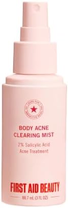 First Aid Beauty Body Acne Spray, 2% Salicylic Acid, 3 oz