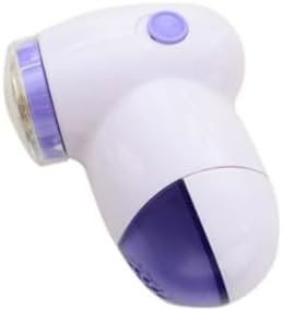 Battery Operated Fabric Shaver Lint Sweater Shaver Fuzz Remover Sticky Rollers for Floor Reusable Purple