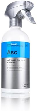 Allround Surface Cleaner - Great for the Car and Home; Clean Finger Prints, Dust, Grease, Dirt, Etc. Streak-Free, Safe on Plastic, and Other Smooth Surfaces (500 milliliters)