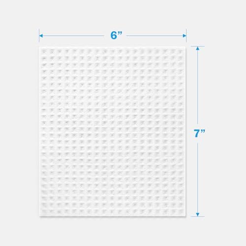 50PK Swedish Dishcloths for Kitchen, Absorbent Dish Cloths, 7x6in