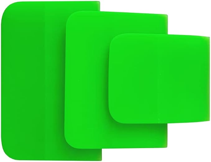 New Green Squeegee TPU PPF Oxford Scraper for Car Clothing Transparent Film Vinyl Wrapping Paint Protective Film Tools (Green)
