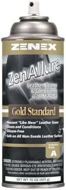 ZenAllure Leather Cleaner & Conditioner, Foaming Low Gloss Formula