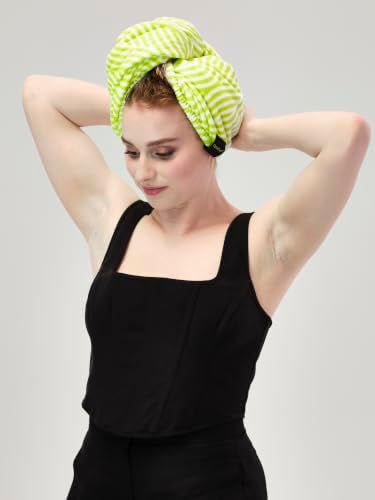 DevaCurl DevaTwist Anti-Frizz Microfiber Towel Wrap, Hands Free Design