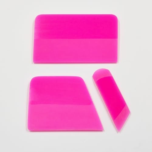 PPF Tools 3 in 1 Soft TPU PPF Squeegee Kit Anti-Scratch Tint Squeegee for Paint Protection Film Application