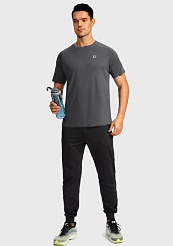 Men's Workout Quick Dry T-Shirts Short Sleeve Lightweight Cooling Gym Shirts Tee for Running, Beach, Hiking