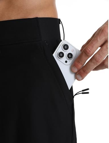 Men's 9“ Quick Dry Hiking Cargo Short Lightweight Golf Short with 5 Pockets