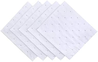 Petroleum Sorbent Pad HP-156, High Capacity, White (Case of 100)
