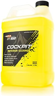 P&S Off Road Cockpit Interior Cleaner – Residue-Free for Plastics, Vinyl, Rubber & Leather – Safe & Ready-to-Use for ATVs, UTVs, Side-by-Sides & More - 1 Gallon