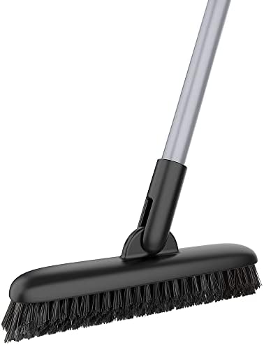 Heavy Duty Grout Scrub Brush with Long Handle