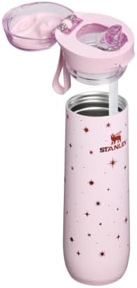 STANLEY Flowstate Spring Bottle, 20 oz, Soft Pink Night Sky