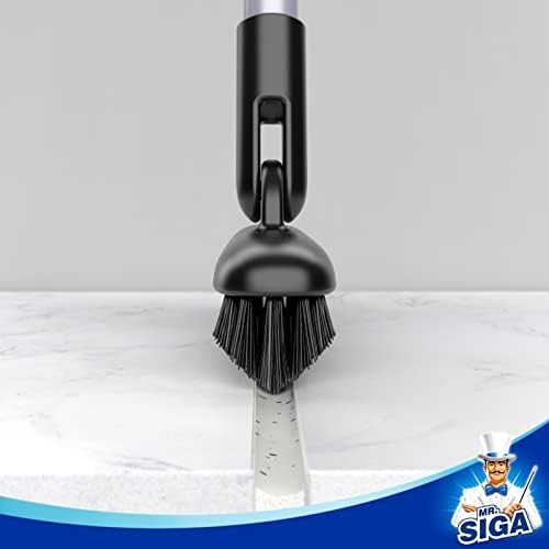 Heavy Duty Grout Scrub Brush with Long Handle