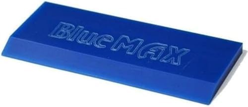 RockRose BlueMax Squeegee Replacement Blade - Professional Window Tinting Tool High Pressure Vinyl Wrap Applicator for Multi Handles Auto Detailing & Water Removal Blade Pack 4 Units