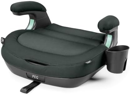 PEG Viaggio Shuttle – Backless Booster Car Seat – Metal (Sage Green)