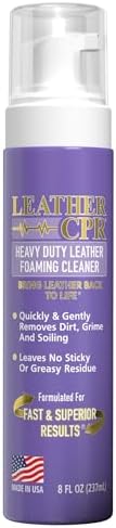 Heavy Duty Leather Foaming Cleaner, 8 oz