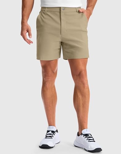 Men's Golf Dress Shorts 5"/ 7"/ 9" Stretch Casual Work Shorts