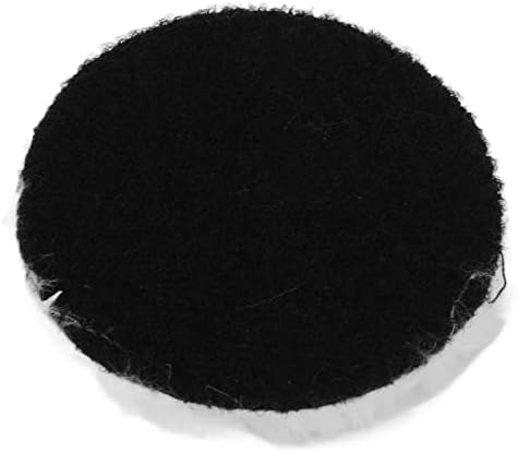 6pcs 3in Imitation Wool Polishing Buffing Pad Kit with 5/8in‑11 Drill Adapter Buffing Pads for Car Buffer Polisher Car Polisher Pad Car Buffer Pad
