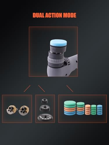 Cordless Mini Polisher, 12V Cordless Polisher for Detailed Polishing, Cordless Car Buffer Polisher, RO&DA Buffer Polisher with Mini Polishing Pads and Wool Pads for Polishing, Sanding, Cleaning