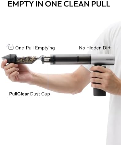 PENVAC Pivot Car Vacuum, Handheld Vacuum Cordless, 18.5in Reach