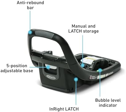SnugRide SnugFit Infant Car Seat Base, Black