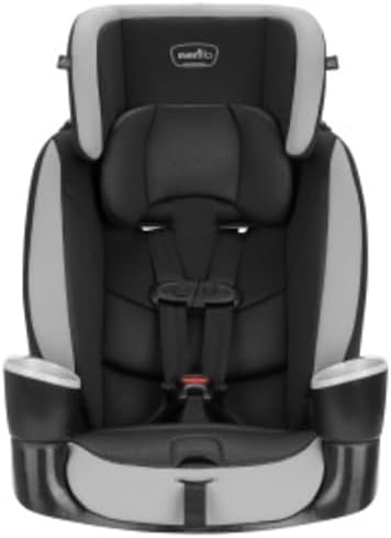 High-Back Booster Car Seat with Harness, 22 to 110lbs, Maestro Sport, Granite Gray