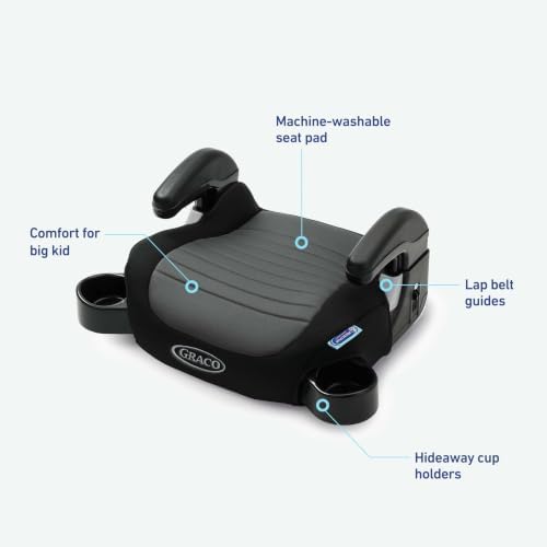 TurboBooster 2.0 Backless Booster Car Seat, Denton