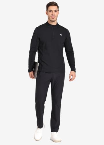 Men's Lightweight Running Workout Pants Quick Dry with 3 Pockets