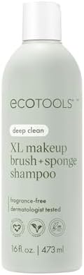 XL Makeup Brush Cleanser, Sponge Shampoo, Fragrance-Free, 16 Fl Oz