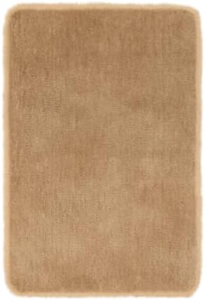 Bathroom Rug 20x32,Super Absorbent Quick Dry Non Slip Bath Mat,Dark Beige