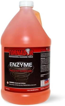 TC-Enzyme Multi-Purpose Cleaner – 1 Gallon | Enzyme Interior Cleaner for Carpet, Upholstery, Car Detailing Car Cleaning Gun Solution | Odor Control Concentrate