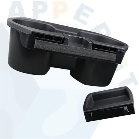 Civic Cup Holder Insert & Coin Holder Tray for Center Console Compatible with 10th Gen Civic Lx Ex Si Accessories Coupe Sedan Hatchback Sport 2016-2020 83446-TBA-A01ZA