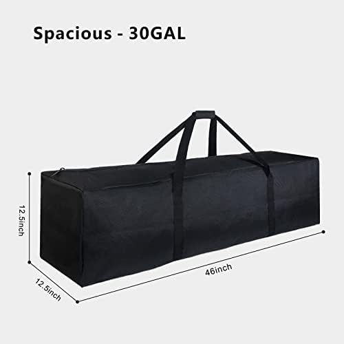 1-Pack Long Storage Duffle Bag – 46" x 12.5" x 12.5", 30Gal
