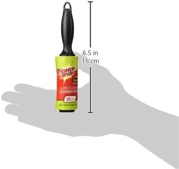 Scotch 3M Mini Lint Rollers 3-Pack (30 Sheets Each), Travel-Size Sticky Lint Removers for Clothes, Furniture and Pet Hair