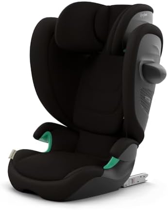 Cybex Solution G2 High Back Kids Booster Car Seat for 4+ Year Old - Black