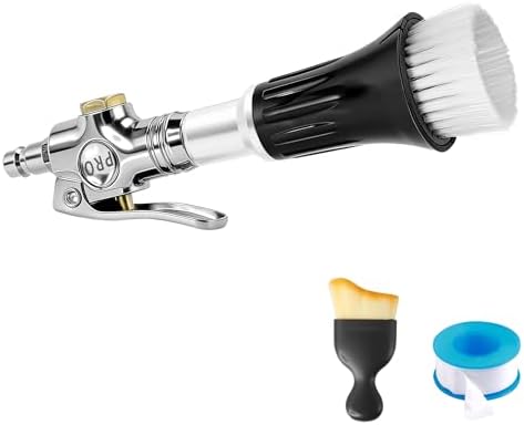 Mini Tornado Air Blow Gun with Detachable Brush Car Cleaning Kit