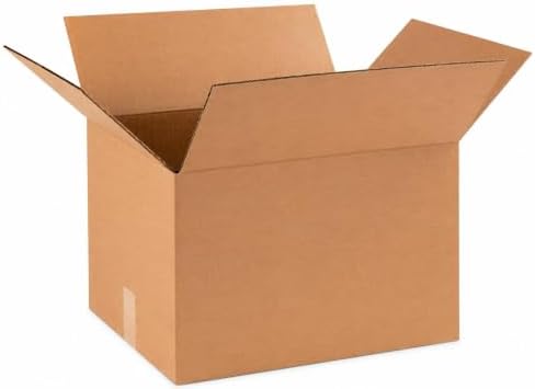 Moving Boxes Holds 65lbs, 18"L x 14"W x 12"H (10-Pack) Medium - Corrugated Cardboard Box for Shipping, Mailing, Packing, Packaging and Storage