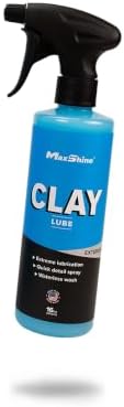 Clay Lube Spray 16oz | Synthetic Lubricant for Clay Bars & Pads | Quick Detailer with Pleasant Scent | Provides Smooth Glide & Surface Protection for Car Paint, Glass & Auto Detailing