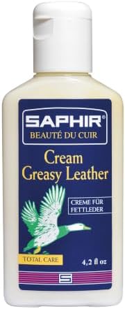 Beauté du Cuir Oiled Leather Cream 125 ml – Leather Conditioner for Chromexcel CXL Horween & Oiled Leathers, Boots, Shoes, Bags, Scratch Repair Balm - Neutral