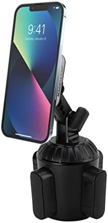 MP2CUPM-SP MagicMount Pro2 Cup Holder Magnetic Cell Phone Holder Car Mount Kit Compatible with MagSafe, iPhones, Galaxy, Pixel & All Smartphones