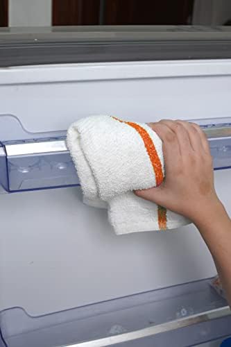 Terry Bar Mop Towels (Value Pack of 36) Size 16"x19" – Absorbent and Durable, Multipurpose Cleaning Rags, Cotton Cleaning Cloths, Terry Cloth Rags, Reusable Shop Rag
