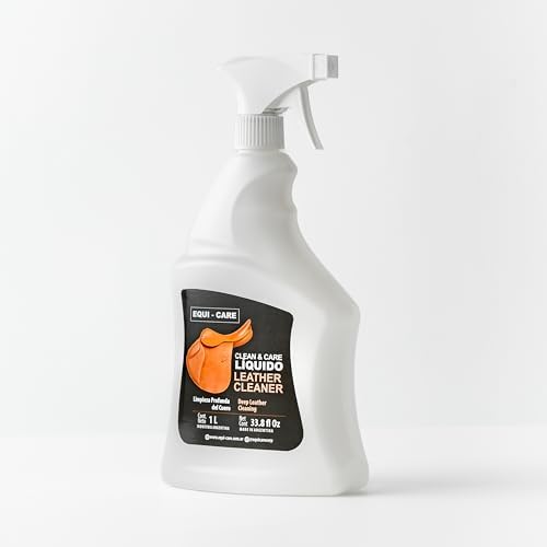 Clean & Care Leather Cleaner. Powerful Leather Cleaner Designed to Remove Dirt, Grime from Your Leather Goods. Perfect for Saddles, Boots, Belts and Leather tack.