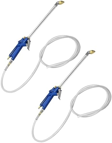 2 Set Air Blow Gun Pneumatic Engine Cleaning Gun with 4Ft Hose, Cleaning Degreaser Sprayer Tool