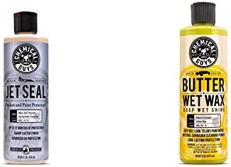 WAC_118_16 JetSeal Anti-Corrosion Sealant and Paint Protectant (16 oz) and WAC_201_16 Butter Wet Wax (16 oz) Bundle