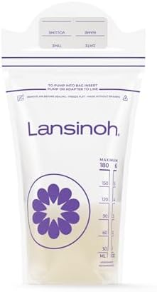 Breastmilk Storage Bags, 6 Ounce, 200 Count