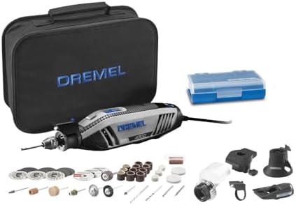 4300-5/40 Rotary Tool Kit w/LED Light, 5 Attachments, 40 Accessories