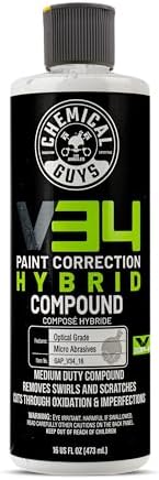 V34 Optical Grade Hybrid Cutting Compound, Medium, 16 oz