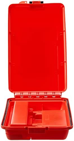 Extra Large Dry Storage Box with Tray Orange