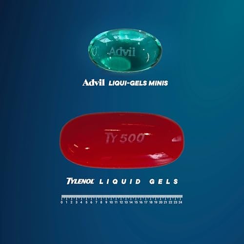HALEON Liqui-Gels minis Pain Reliever and Fever Reducer, Pain Medicine for Adults with Ibuprofen 200mg for Pain Relief - 200 Liquid Filled Capsules